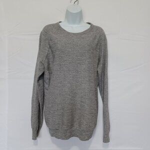 J Crew sweatshirt gray long sleeve sz L
